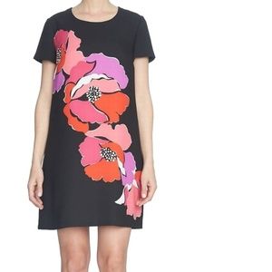 CeCe Melody Corsage Short Sleeve Shift Dress